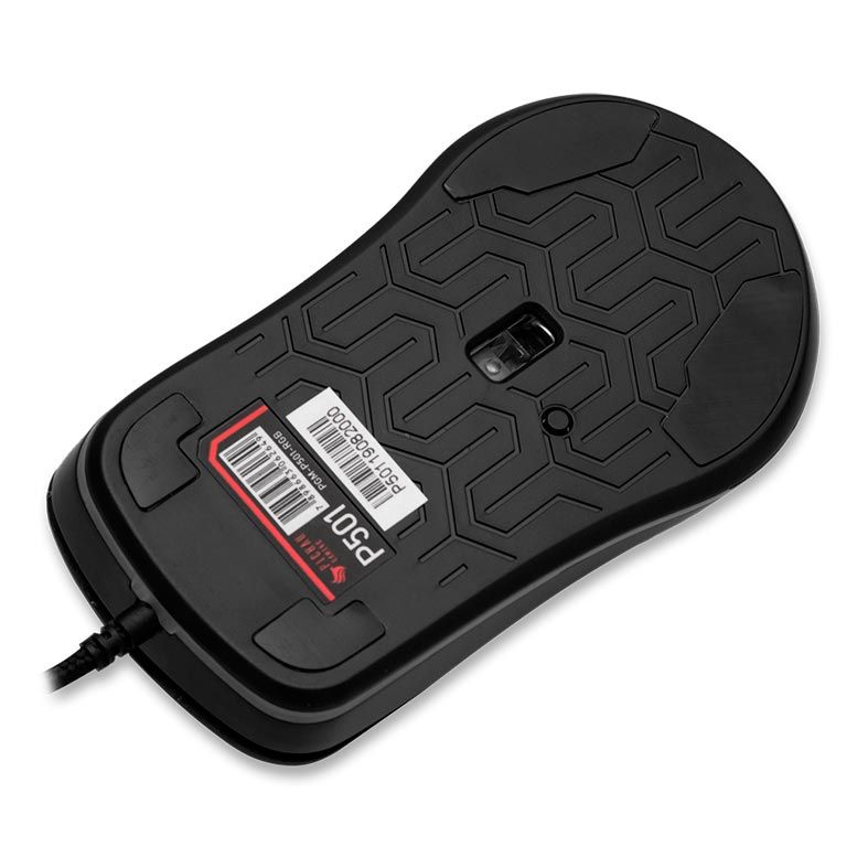Mouse Gamer Pichau P501 RGB 10000DPI Preto, PGM-P501-RGB