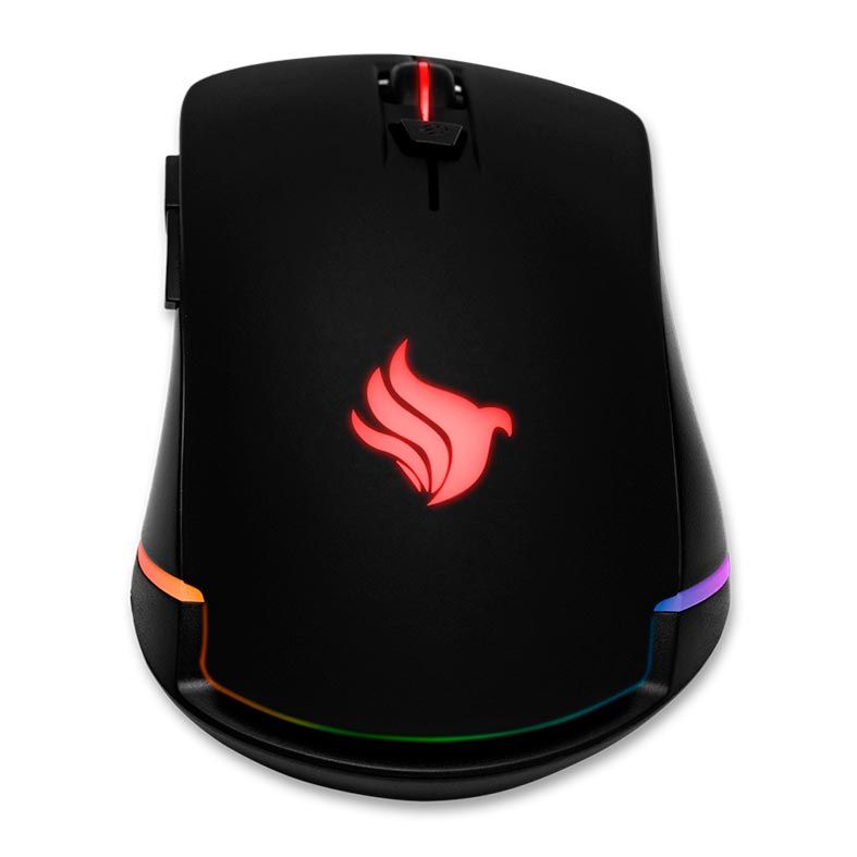 Mouse Gamer Pichau P501 RGB 10000DPI Preto, PGM-P501-RGB