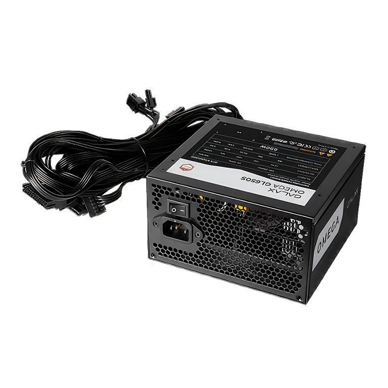 Fonte Galax Omega GL650S, 650W, Cybenetics Bronze, Preto, PGO65BOTNATB0