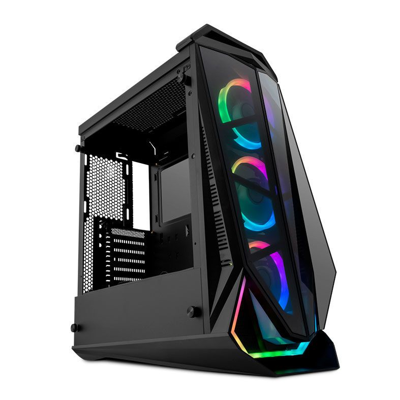 Gabinete Gamer Pichau Seraph E RGB Lateral Vidro Temp, PGSE-0E1-RGB