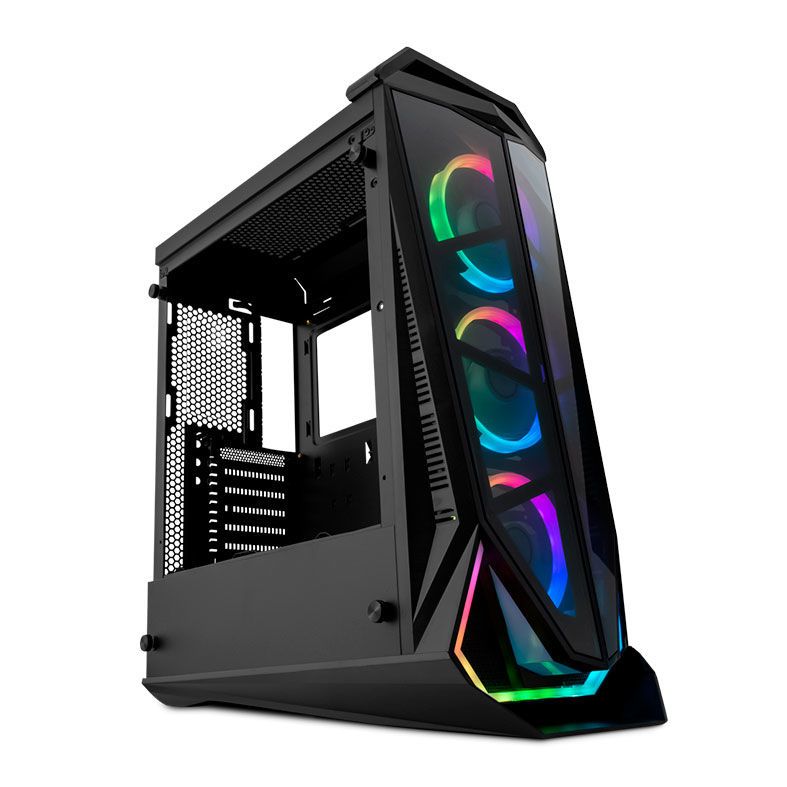 Gabinete Gamer Pichau Seraph E RGB Lateral Vidro Temp, PGSE-0E1-RGB