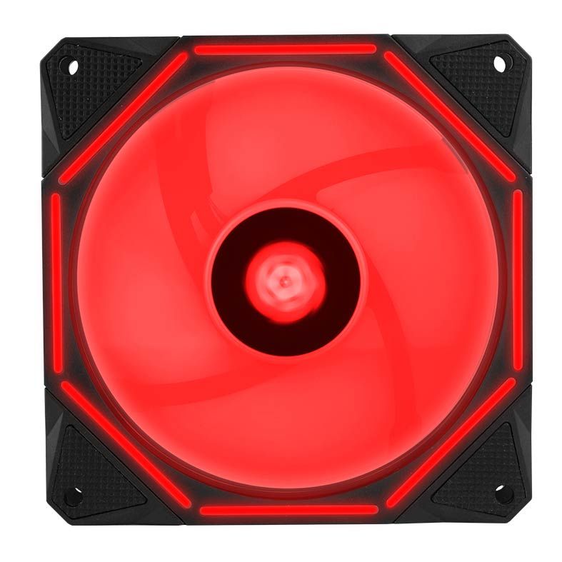 Ventoinha Pichau Gaming Wave 120R Led Vermelho, PGW120-RED