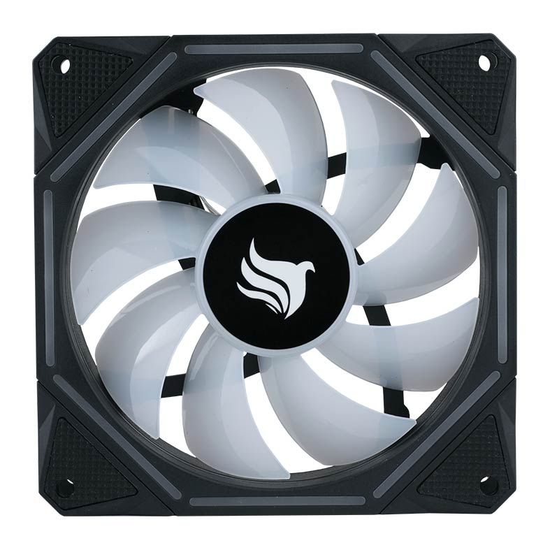 Ventoinha Pichau Gaming Wave 120W Led Branco, PGW120-WHITE