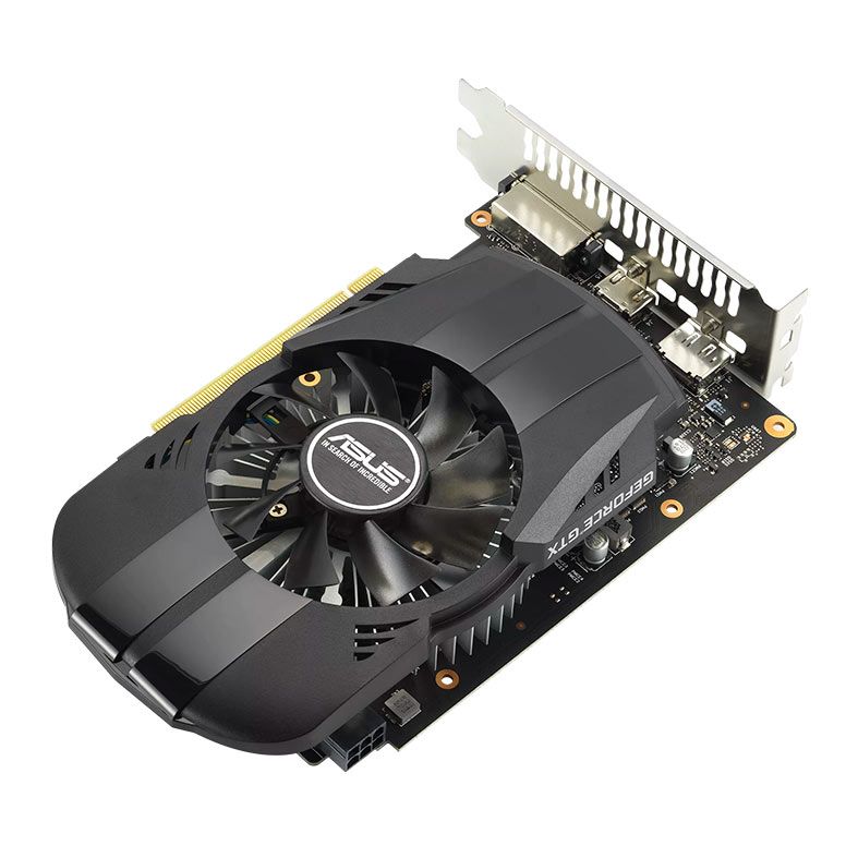 Placa de Video Asus GeForce GTX 1650 Phoenix EVO, 4GB, GDDR6, 128-bit, PH-GTX1650-4GD6-P-EVO