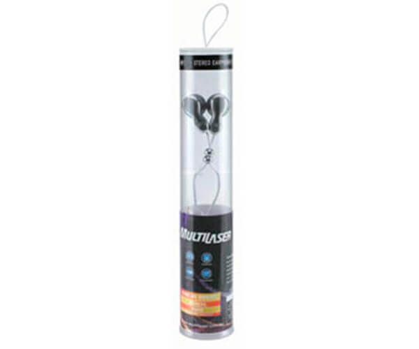 Fone de Ouvido Multi P2 3.5mm Preto, PH006