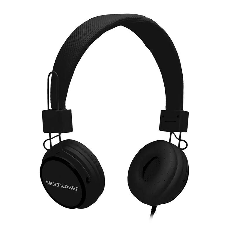 Fone de ouvido C/ Microfone MULTI HEADFUN PRETO, PH115