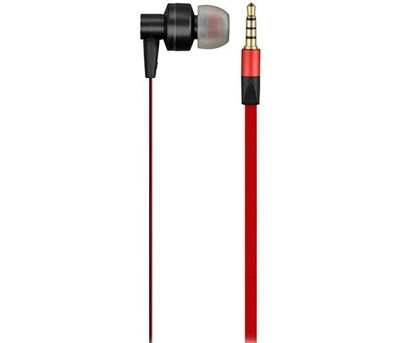 Fone de ouvido Pulse By Multi In-Ear Preto/Vermelho, PH154