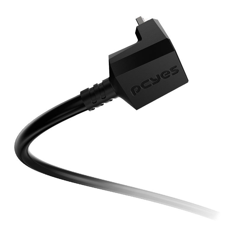 Cabo HDMI PCYes, Conector 90 Graus Vertical, 2m, Preto, PH20-2V-B