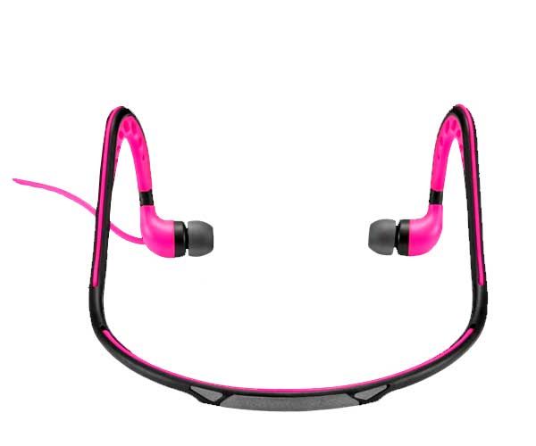Fone de ouvido Pulse By Multi Preto como Rosa Sport Earhook , PH201