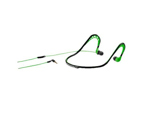 Fone de ouvido Pulse By Multi Preto como Verde Sport Earhook , PH202