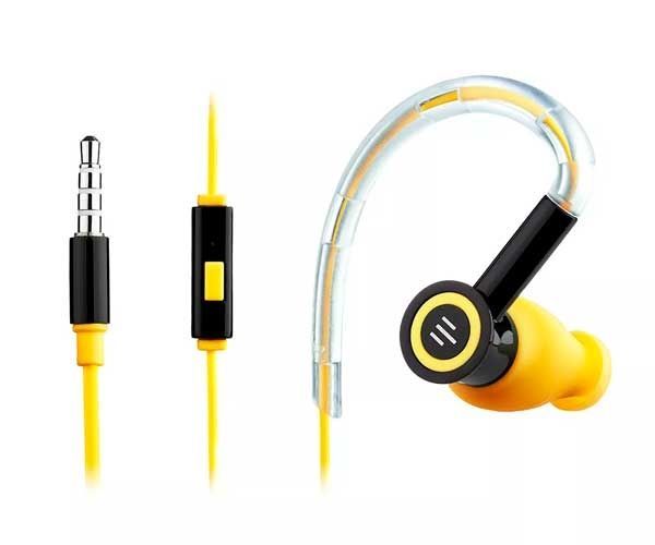 Fone Com Microfone Multi Pulse Sport Amarelo, PH221