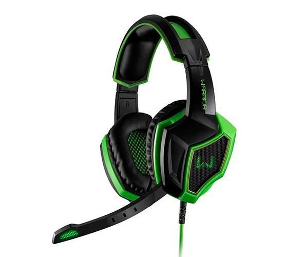Headset Gamer Multi Warrior 7.1 3D Preto/Verde, PH224