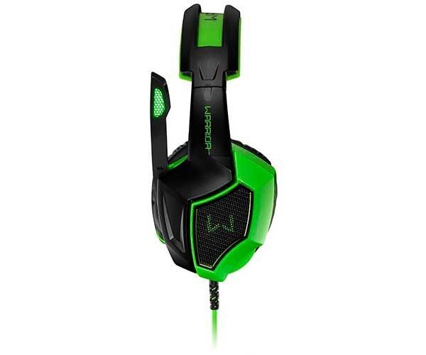 Headset Gamer Multi Warrior 7.1 3D Preto/Verde, PH224