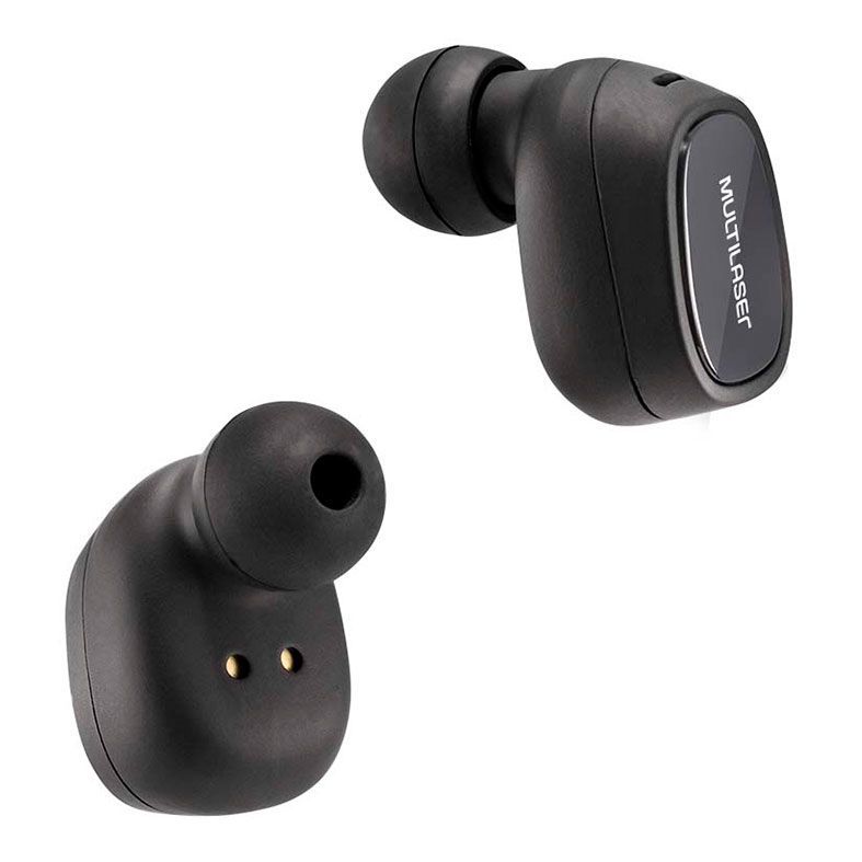 Earphone Multi Bluetooth TWS Ergonomico Preto, PH249