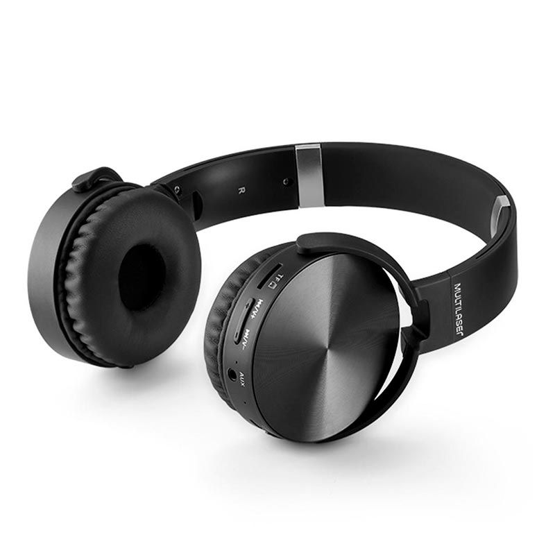 Fone de Ouvido Multi Bluetooth/SD/AUX/FM Preto, PH264