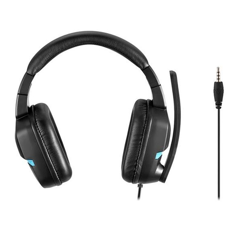 Headset Gamer Multi Warrior Askari Preto/Azul, PH292