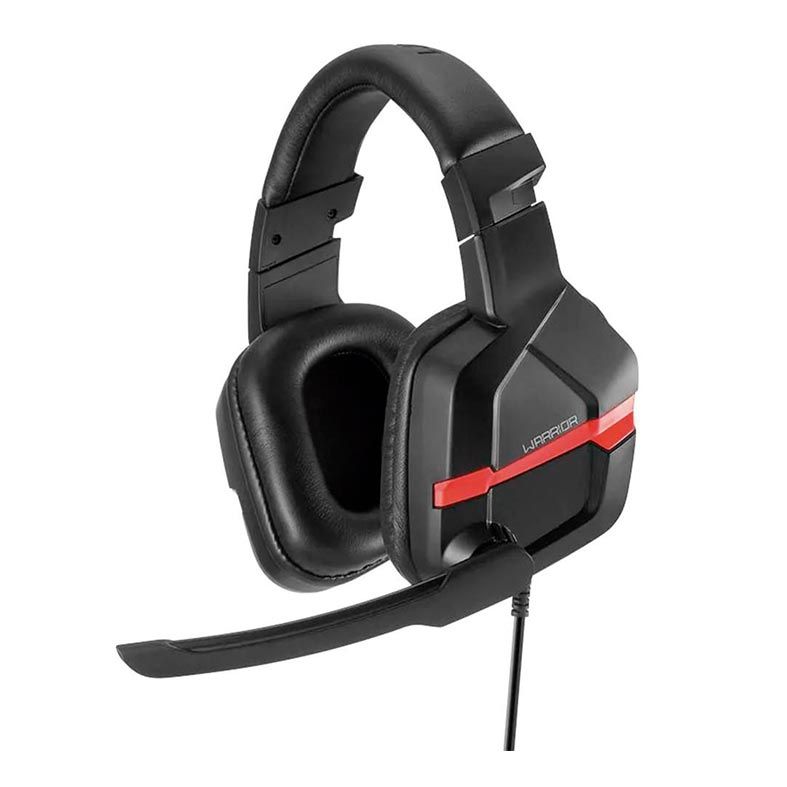 Headset Gamer Multi Warrior Askari Preto/Vermelho, PH293