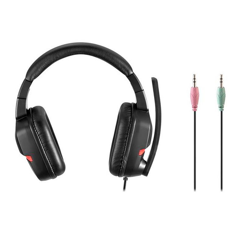 Headset Gamer Multi Warrior Askari Preto/Vermelho, PH293
