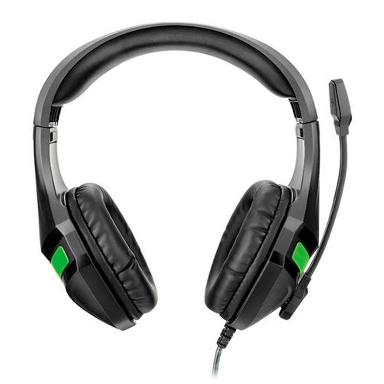 Headset Gamer Multi Warrior Harve Preto/Verde, PH298