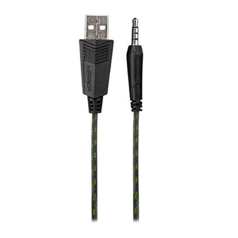 Headset Gamer Multi Warrior Rama XONE/PS4/PC Preto/Verde, PH299