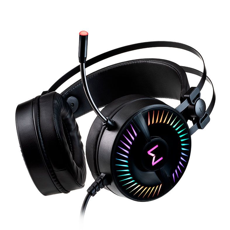 Headset Gamer Multi Warrior Flamma RGB, PH306