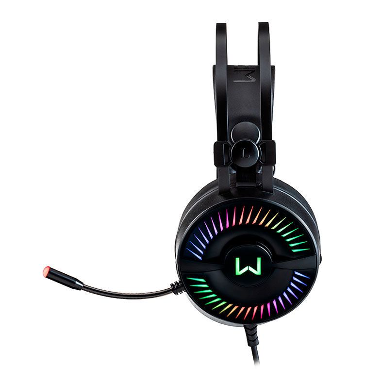 Headset Gamer Multi Warrior Flamma RGB, PH306