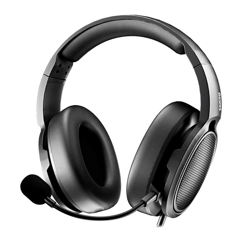Headset Gamer PcYes Izuma, Driver 50mm, Preto, PHI50