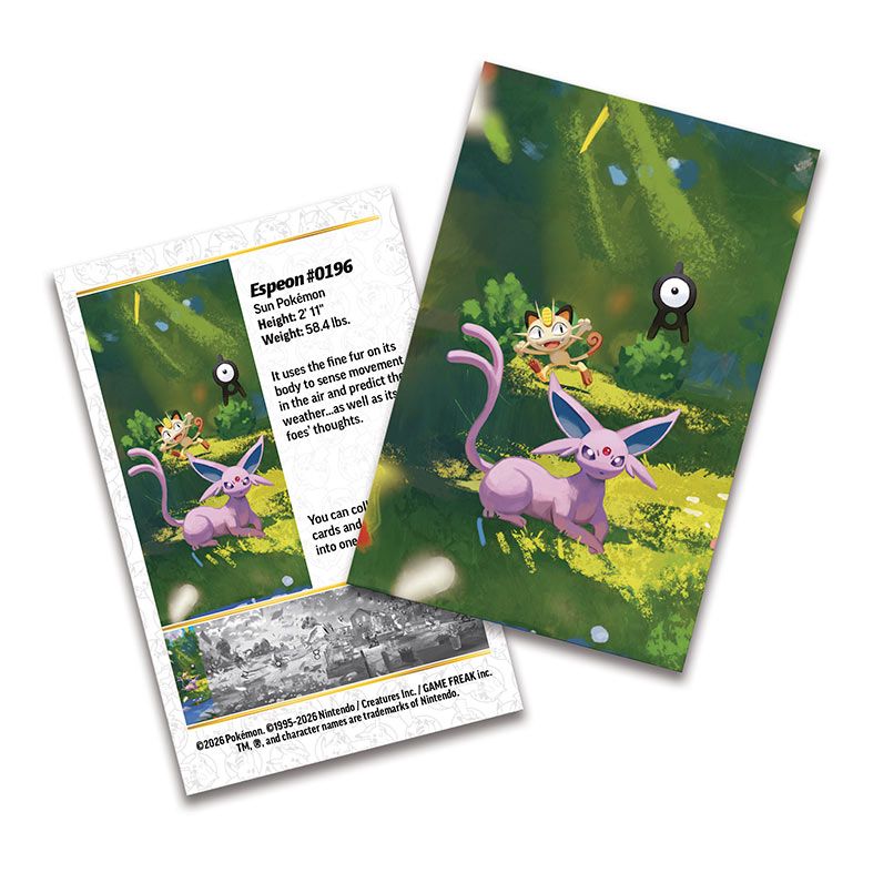 Pokémon TCG, 30th Mini Tins, Espeon Day, 20 cartas, Inglês, PKM211