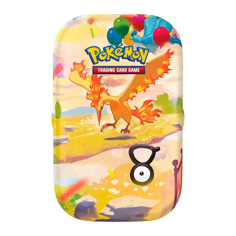 Pokémon TCG, 30th Mini Tins, Moltres Day, 20 cartas, Inglês, PKM213