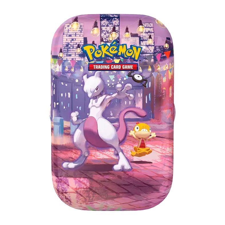 Pokémon TCG, 30th Mini Tins, Mewtwo Night, 20 cartas, Inglês, PKM214