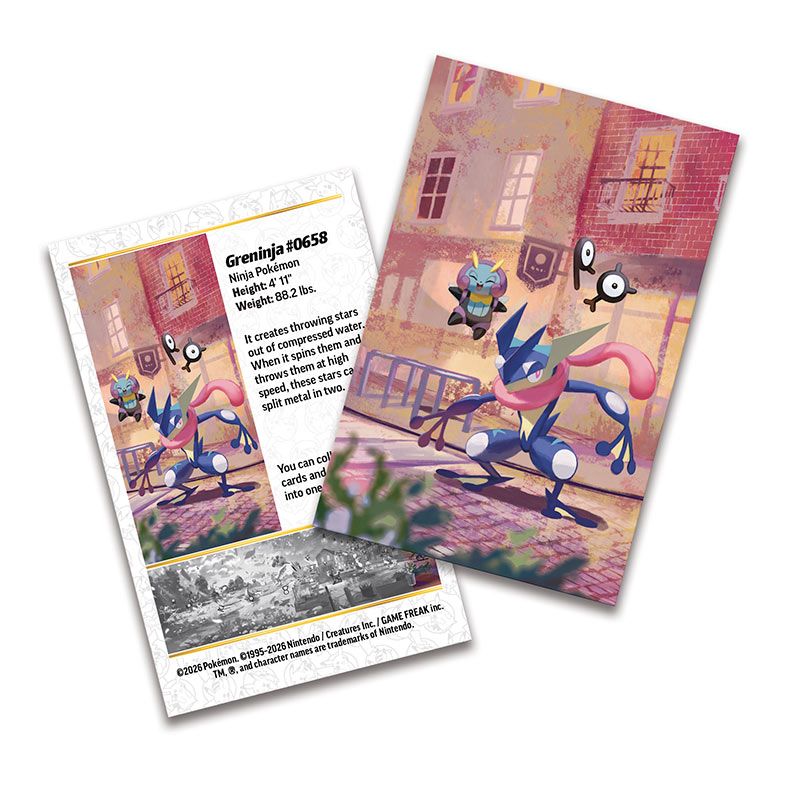 Pokémon TCG, 30th Mini Tins, Greninja Night, 20 cartas, Inglês, PKM217