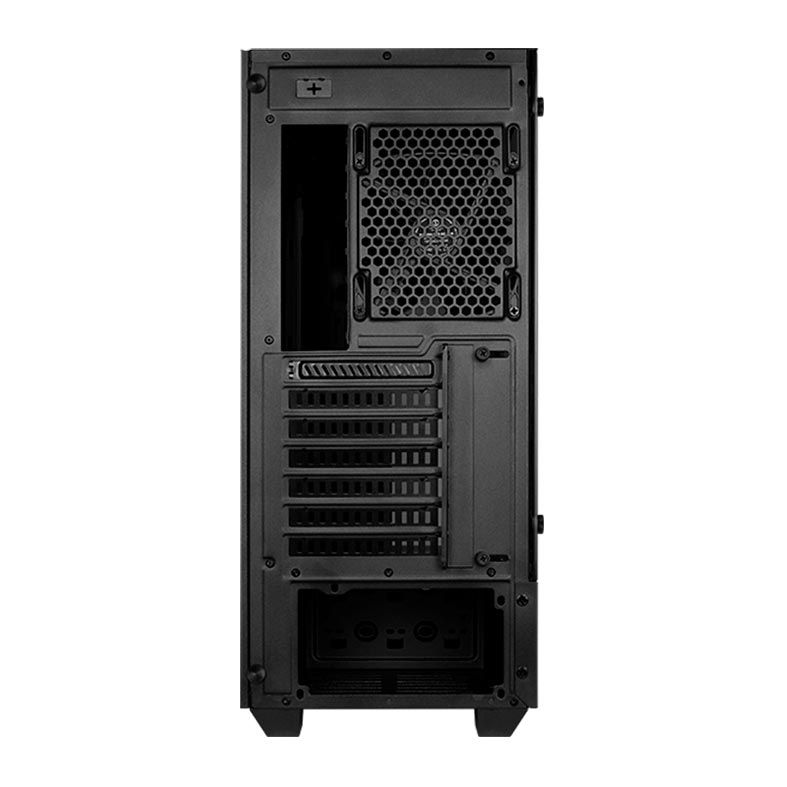 Gabinete AeroCool Playa RGB Preto Lateral/Frontal Vidro, PLAYA-G-BK-V1