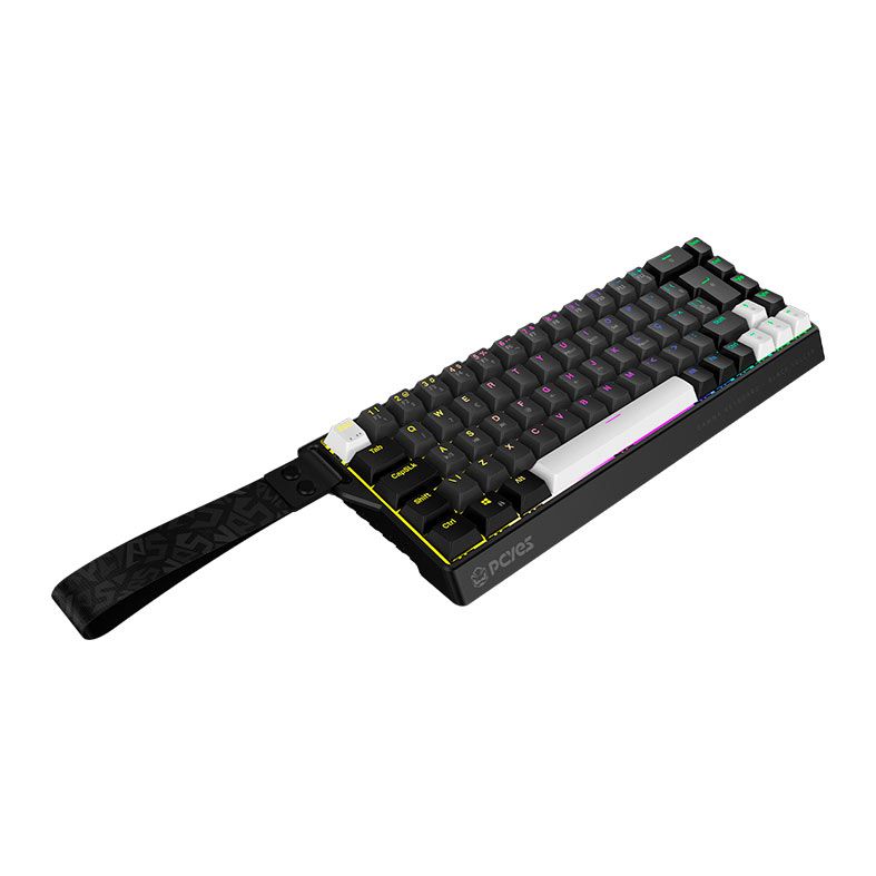 Teclado Magnetico Pcyes Gamma Black Vulcan, RGB, Switch Rapid Trigger, Preto, PMGMBV-317930