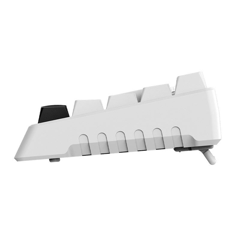 Teclado Magnetico Pcyes Gamma White Ghost, RGB, Switch Rapid Trigger, Branco, PMGMWG-317933