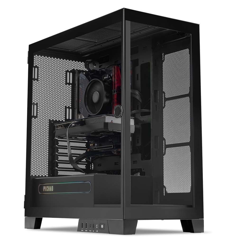 PC Gamer Pichau Vual II, Intel I5-12400F, GeForce RTX 4070 Super 12GB, 32GB DDR4, SSD M.2 1TB