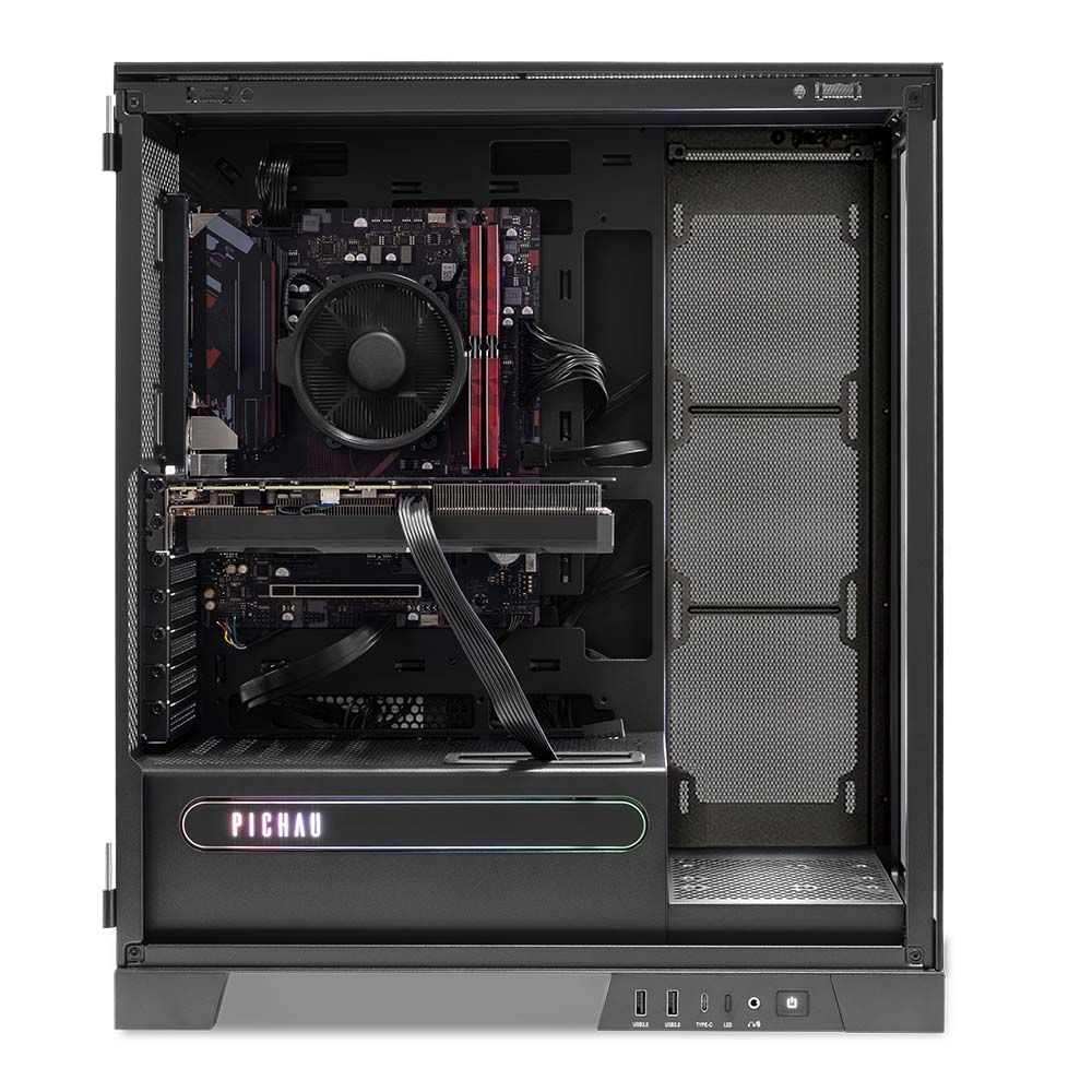 PC Gamer Pichau Vual II, Intel I5-12400F, GeForce RTX 4070 Super 12GB, 32GB DDR4, SSD M.2 1TB