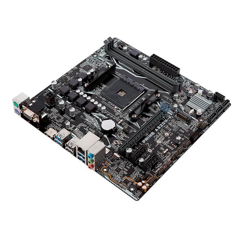 Placa Mae Asus Prime A320M-K/BR DDR4 Socket AM4 Chipset AMD A320