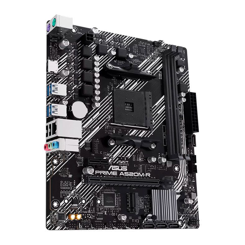 Placa Mae Asus Prime A520M-R, DDR4, Socket AMD AM4, M-ATX, Chipset AMD A520, PRIME-A520M-R