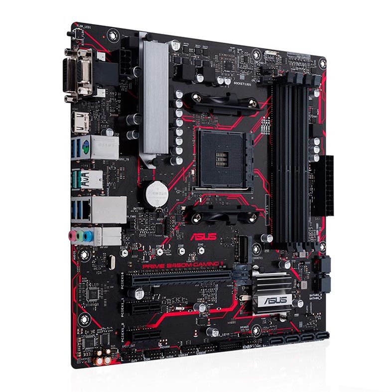 Placa Mae Asus Prime B450M-GAMING II, DDR4, Socket AM4, M-ATX, Chipset AMD B450, PRIME B450M-GAMING II