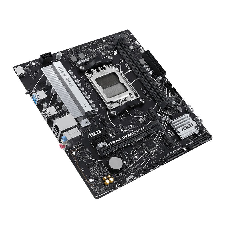 Placa Mae Asus Prime B650M-R, DDR5, Socket AM5, M-ATX, Chipset AMD B650, PRIME-B650M-R