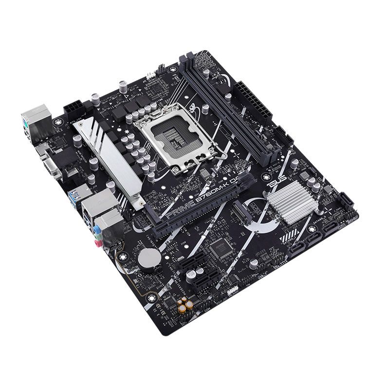 Placa Mae Asus Prime B760M-K D4, DDR4, LGA1700, M-ATX, Chipset Intel B760, PRIME-B760M-K-D4