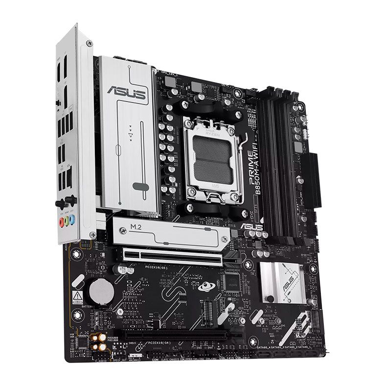 Placa Mae Asus Prime B850M-A WIFI, DDR5, Socket AMD AM5, M-ATX, Chipset AMD B850, PRIME-B850M-A-WIFI