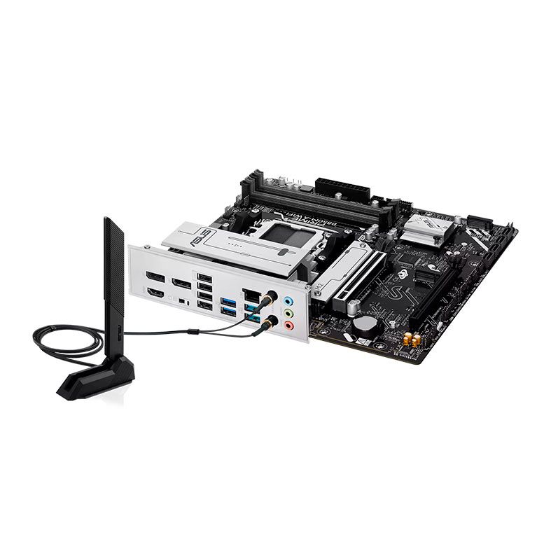 Placa Mae Asus Prime B850M-A WIFI, DDR5, Socket AMD AM5, M-ATX, Chipset AMD B850, PRIME-B850M-A-WIFI