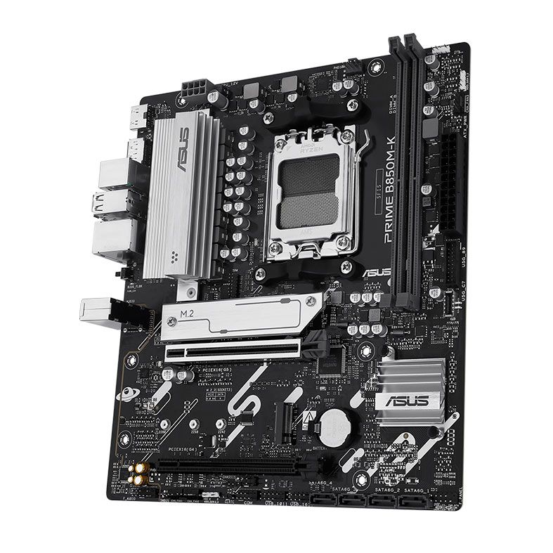 Placa Mae Asus Prime B850M-K, DDR5, Socket AMD AM5, M-ATX, Chipset AMD B850, PRIME-B850M-K