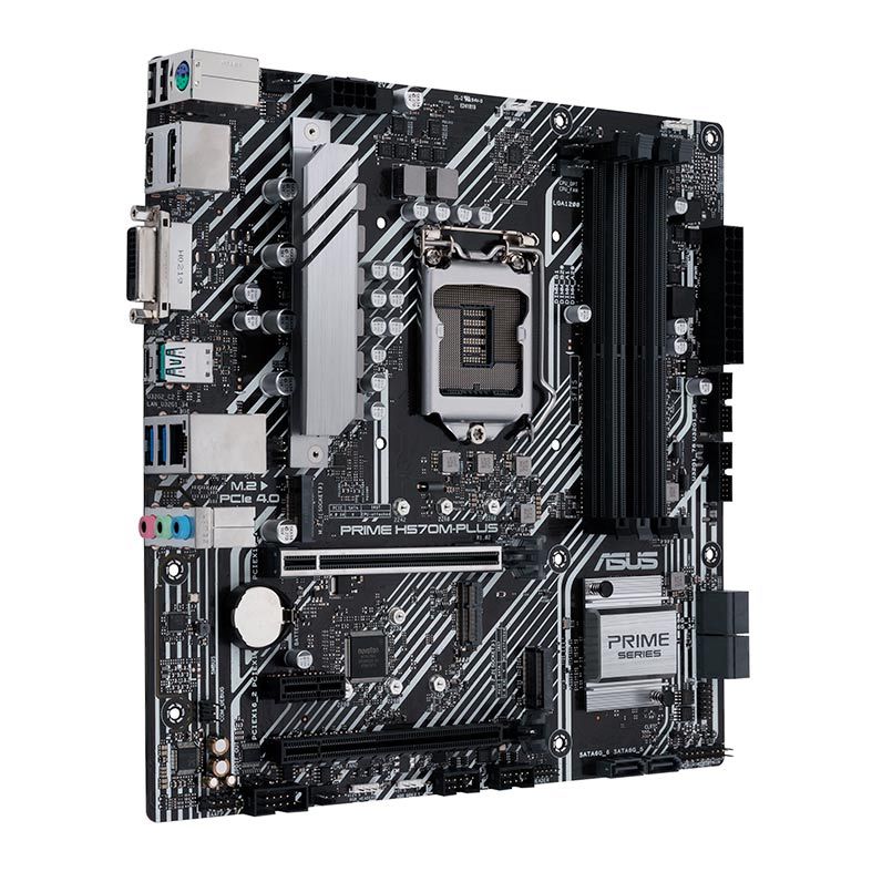 Placa Mae Asus PRIME H570M-PLUS DDR4 Socket LGA1200 Intel H570