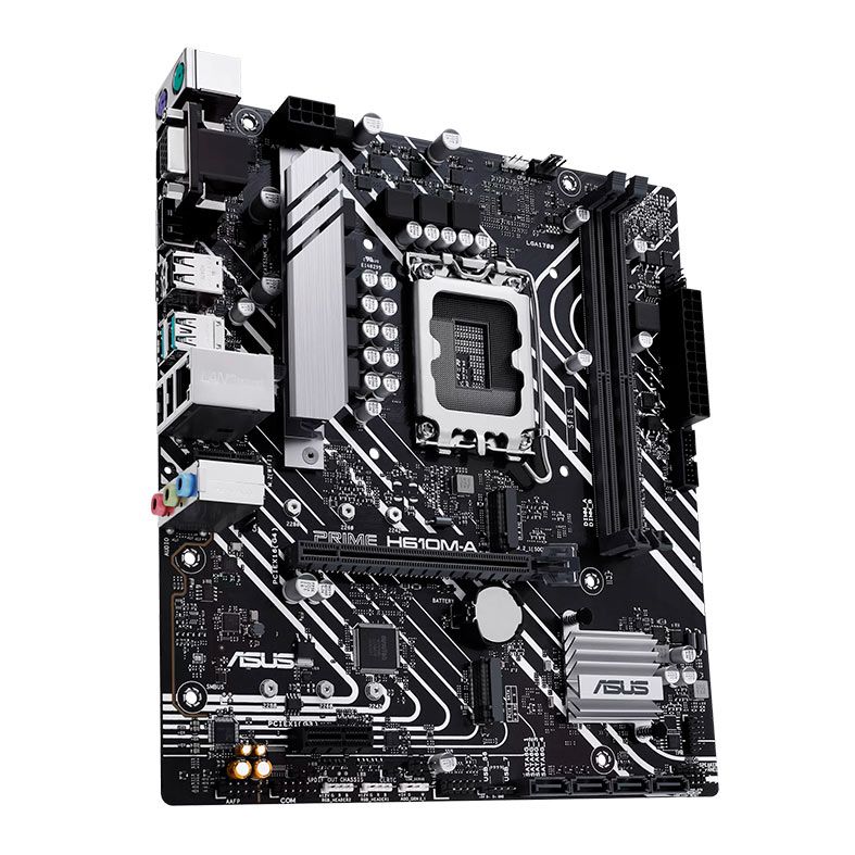 Placa Mae Asus Prime H610M-A, DDR5, Socket LGA 1700, M-ATX, Chipset Intel H610, PRIME-H610M-A