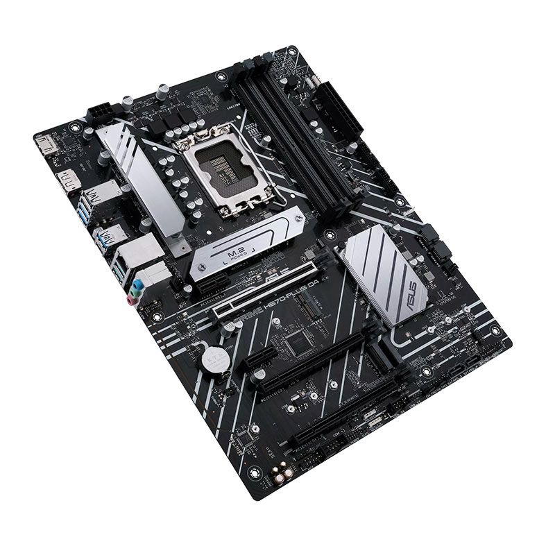 Placa Mae Asus Prime H670-Plus D4, DDR4, Socket LGA1700, ATX, Chipset Intel H670, PRIME H670-PLUS D4