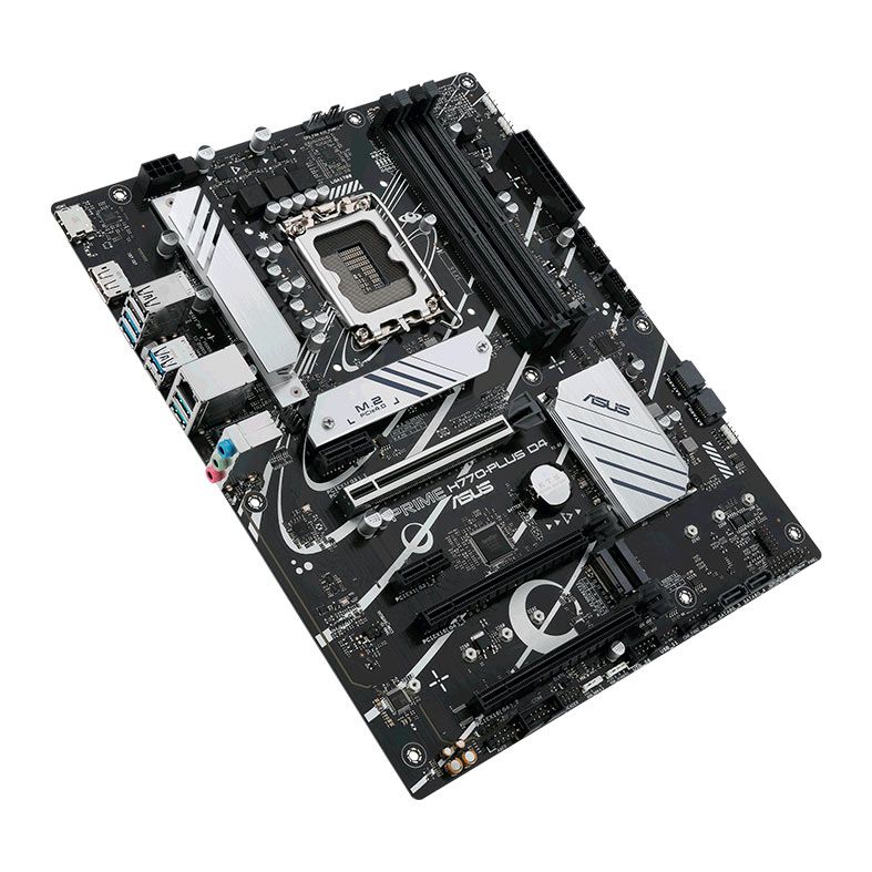 Placa Mae Asus PRIME H770-PLUS D4, DDR4, LGA 1700, ATX, Chipset Intel H770, PRIME-H770-PLUS-D4