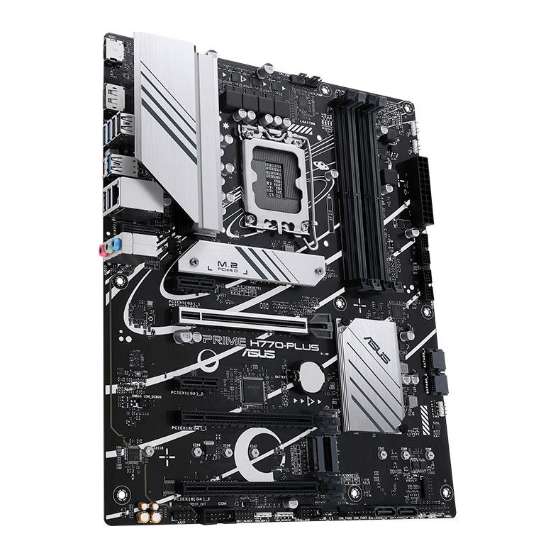 Placa Mae Asus PRIME H770-PLUS, DDR5, LGA 1700, ATX, Chipset Intel H770, PRIME-H770-PLUS
