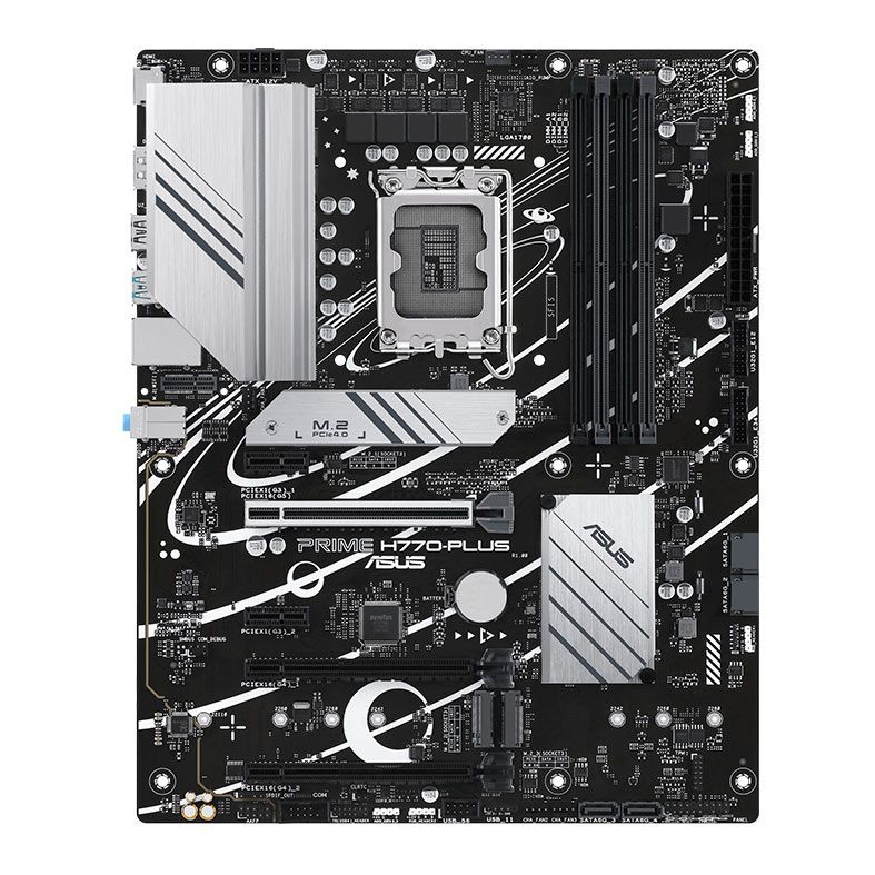 Placa Mae Asus PRIME H770-PLUS, DDR5, LGA 1700, ATX, Chipset Intel H770, PRIME-H770-PLUS